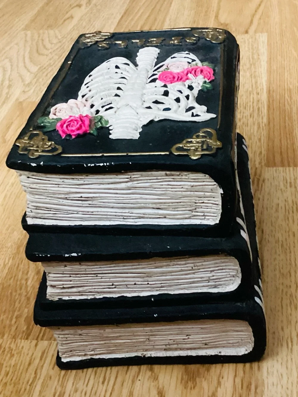 Ashland Decorative Stacked Book Set - Black, Purple & Green - Gothic/Halloween - Picture 9 of 16